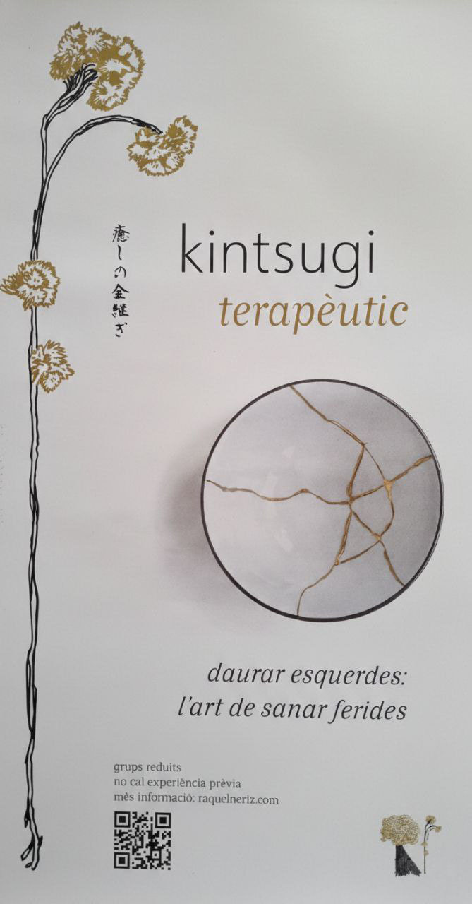 Cartell del taller de Kintsugi terapèutic